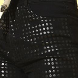 KASSUALLY Black Cotton Printed Shorts image 5