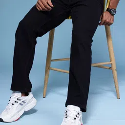HERE&NOW Men Regular Fit Mid-Rise Stretchable Jeans-image-1