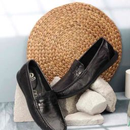 ID Men's Black Casual Loafers-picture-4