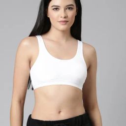 Twinbirds Black Cotton Regular Fit Bra-picture-20