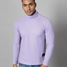 Rigo Purple Cotton Regular Fit T-Shirt-picture-6