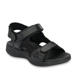 Delize Men's Black Floater Sandals-picture-45