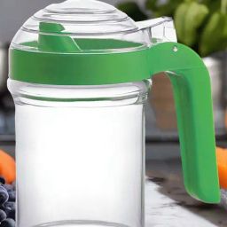 Hazel Green Plastic Deluxe Oil Dispenser (0.65 L)-23