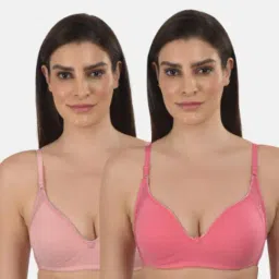 mod & shy Multicolor Non Padded Bra (Pack of  2)-picture-5