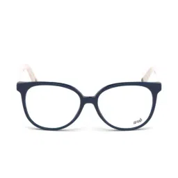 WEB EYEWEAR Blue Full Rim Oval Frame Designed in Italy-picture-24