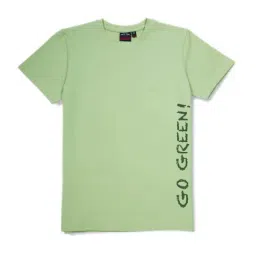 Gini & Jony Kids Green Printed T-Shirt-image-47