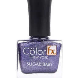 Color Fx Shimmery Matt, Nail Enamel, Blue  - 9 ml-16