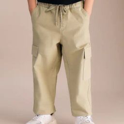 U.S. Polo Assn. Boys Beige Cotton Cargos-picture-31
