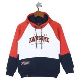 Monte Carlo Kids Red & White Printed Full Sleeves Sweatshirt-image-62