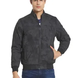 Monte Carlo Olive Green Regular Fit Printed Jacket-picture-23