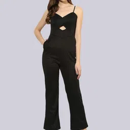 KLEIO Women Cut-Out Basic Jumpsuit-image-88
