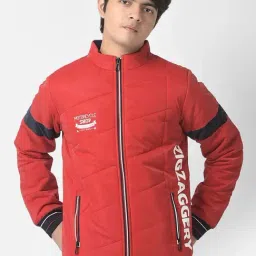 Crimsoune Club Kids Red & Black Printed Full Sleeves Jacket-image-55