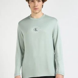 Calvin Klein Green Regular Fit T-Shirt-42
