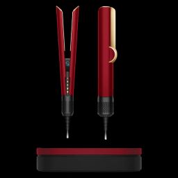 dyson Airstrait Hair Straightener with Wet & Dry Modes (Red Velvet and Gold)-picture-22