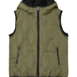 TOMMY HILFIGER Utility Olive Solid Regular Fit Jacket-image-63
