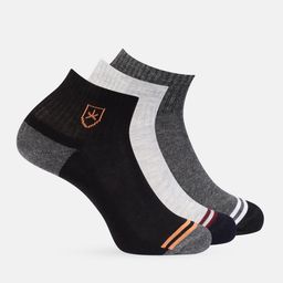 Roadster Men Pack of 3 Ankle Length Socks-image-47