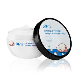 Plum Coconut & Peptides Strength & Shine Hair Mask - 200 gm-image-2