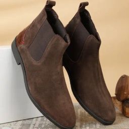 Teakwood Leathers Men's Brown Chelsea Boots-image-15
