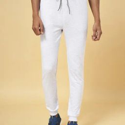 Ajile by Pantaloons Grey Melange Slim Fit Joggers-26