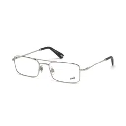 WEB EYEWEAR Silver Full Rim Rectangular Frame Designed in Italy image 2
