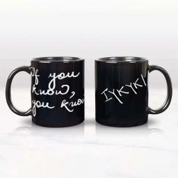 Nestroots Black Stoneware Enigmatic Noir Coffee Mug (0.325 L)-5
