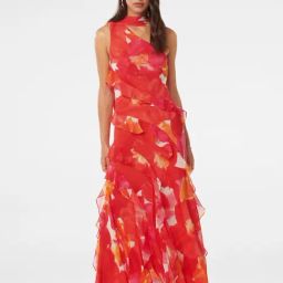 Forever New Multicolor Floral Print Maxi Dress-image-72