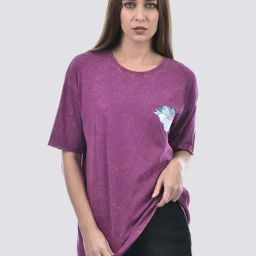 Only Plum Caspia Loose Fit Printed T-Shirt-image-47