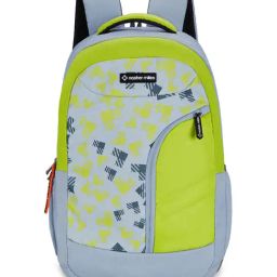 Nasher Miles Tetris Green & Light Blue Printed Laptop Backpack-image-70