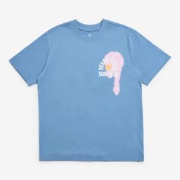 Y&F Kids by Westside Dusty Blue Printed Cotton T-Shirt-picture-11