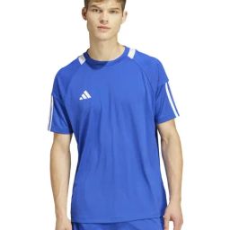 Adidas Blue Regular Fit Sports T-Shirt-image-99