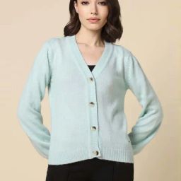 Allen Solly Blue Cotton Cardigan-picture-34