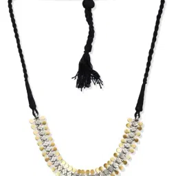 Fabindia Silver Choker Necklace-picture-31