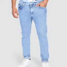 Lee Light Indigo Skinny Solid Jeans-picture-37
