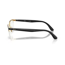 Ray-Ban Core Black Rectangular Unisex Eye Frame image 5