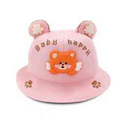JENNA Kids Embroidered & Applique Bucket Hat-30