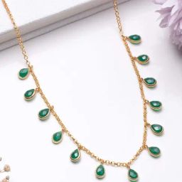 Zavya 925 Silver Gilded Harmony Gold-Plated Necklace Chain for Women-image-48