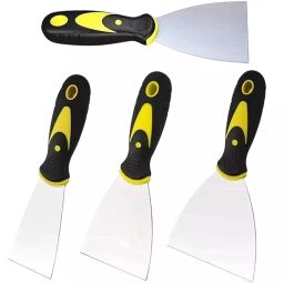 ARUDIP Flexible Putty Screaper Set 0.7 inch (1.77 cm) Metal Scrapers (Pack of 4)-image-57
