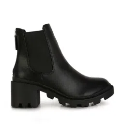 London Rag Women's Black Chelsea Boots-image-97