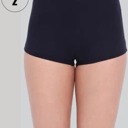Lyra Black & Navy Cotton Boy Shorts Panties - Pack Of 2-image-102