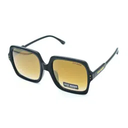 STEVE MADDEN Black Oversize Irregular Sunglasses for Women-picture-38