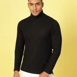 Rigo Black Cotton Regular Fit T-Shirt-image-55