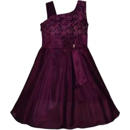Wish Karo Kids Purple Frock-picture-44