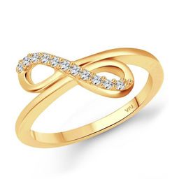 Vighnaharta Gold-Plated CZ-Studded Finger Ring-image-19