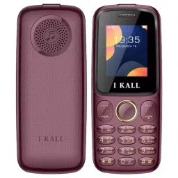 I Kall K23 1.8 inch Display 1000 mAh Battery 2 G Dual Sim Wine Red Feature Phone-picture-37