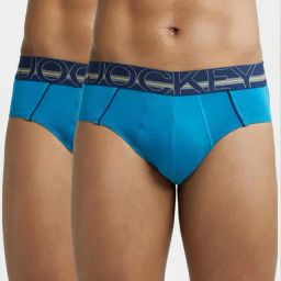 Jockey US14 Dark Red Super Briefs with Ultrasoft Waistband - Pack of 2 (Waistband Color May Vary)-image-79