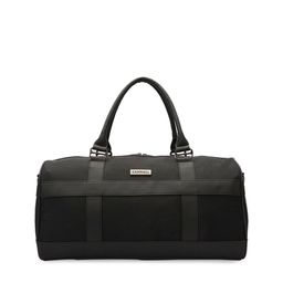 CARRIALL Unisex Black Solid Small Duffle Bag-image-67