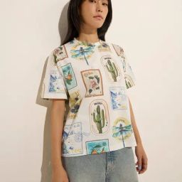 Nuon by Westside Off-White Stamp Printed T-Shirt-image-47