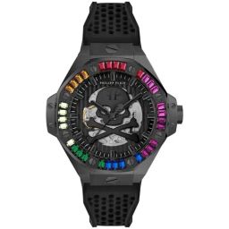 PHILIPP PLEIN PWPFA0424 Pfa-Hexar Automatic-Pw Analog Watch for Men-image-71