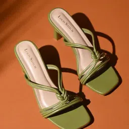 Louis Stitch Women's Green Slides-picture-10