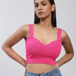 Label Ritu Kumar Pink Crop Top-image-63